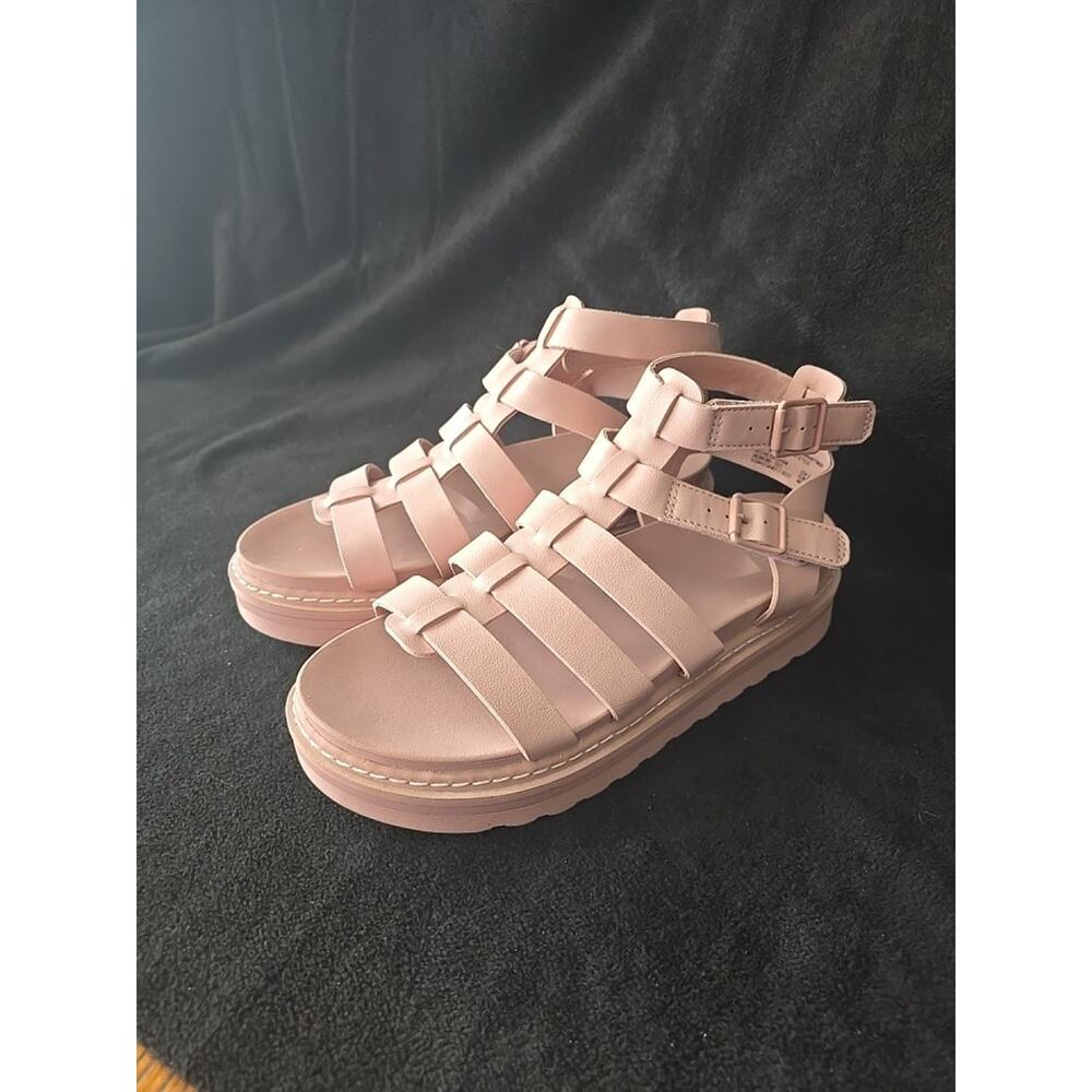 Madden NYC Pink Strappy Sandal Size 5